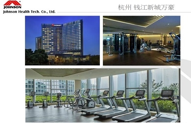杭州 錢江新城萬豪酒店成人抖奶视频APP下载健身房