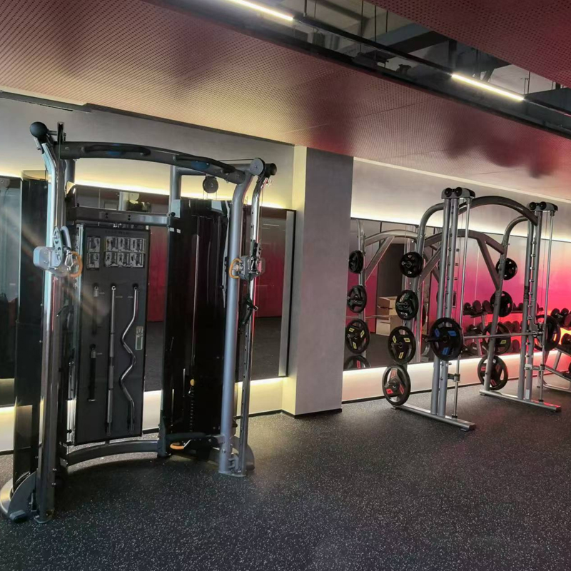 健身房安裝效果