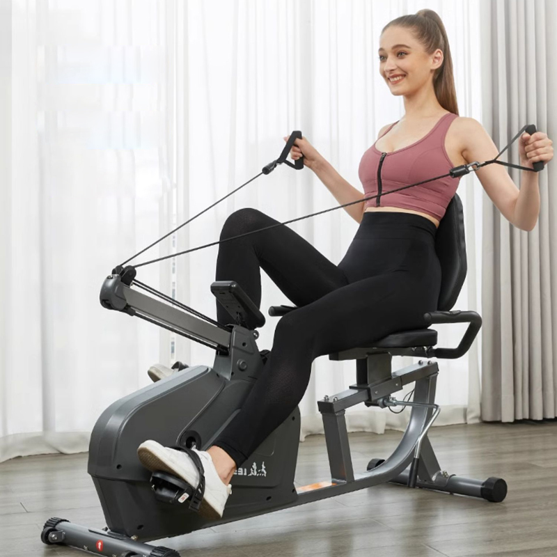 抖奶短视频APP旧版家用磁控臥式健身車R9使用視頻