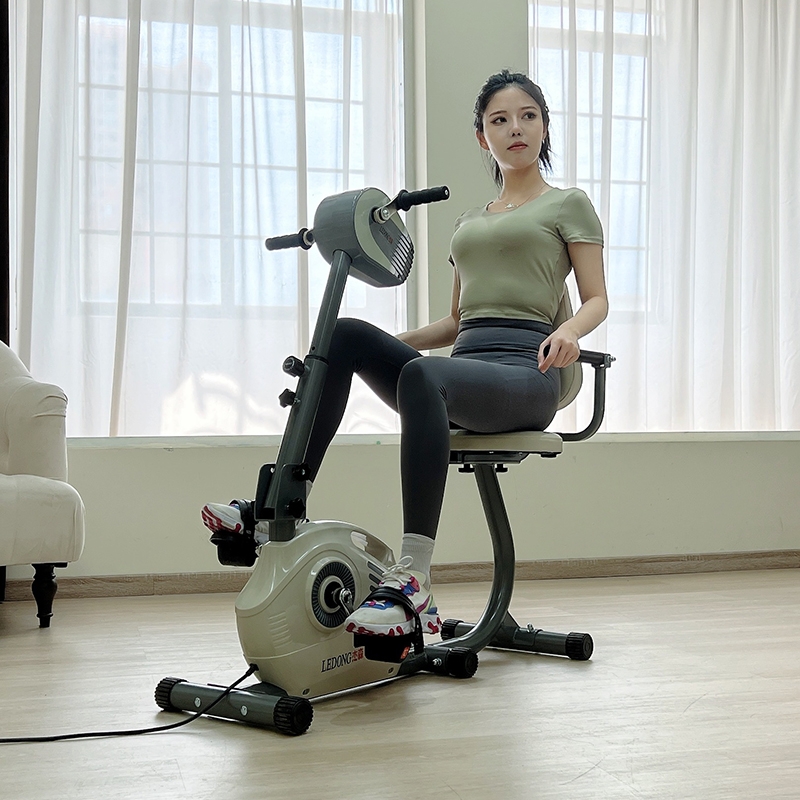 抖奶短视频APP旧版家用電動臥式健身車R16使用視頻